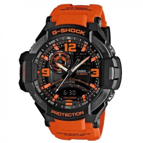 CINTURINO CASIO GA-1000-4A ARANCIONE