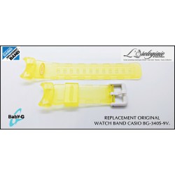 CINTURINO CASIO BG-340-9V GIALLO RESINA